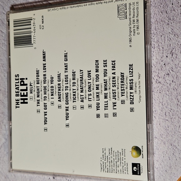 🌟3/$25🌟 The Beatles 'Help!' CD - Picture 2 of 5